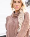 Warm The Night Top - Tan