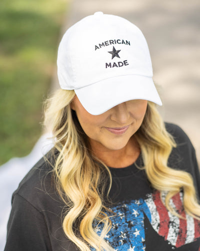 American Made Hat - White