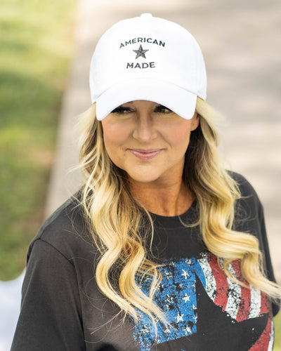 American Made Hat - White