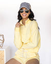 Cora Half Zip Pullover - Canary Yellow