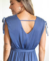 She's A Charmer Midi Dress - Midnight Blue