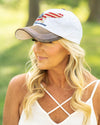 American Eagle Hat - White