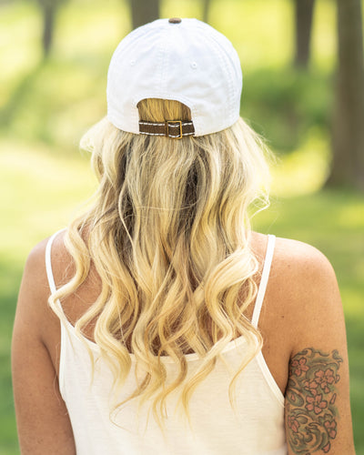 American Eagle Hat - White