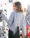 All That Glitters Denim Jacket - Light Wash