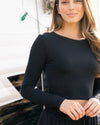 All Set To Relax Top - Black