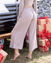 All Set To Relax Pants - Taupe