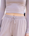 All Set To Relax Pants - Taupe