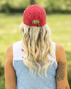 American Eagle Hat - Red