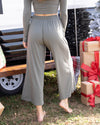All Set To Relax Pants - Dusty Olive