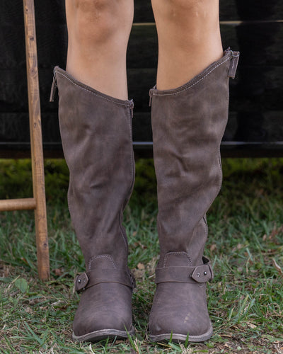Jenni Riding Boot - Smoky Brown