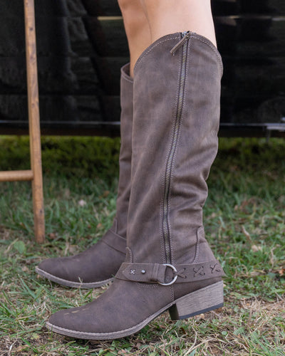 Jenni Riding Boot - Smoky Brown