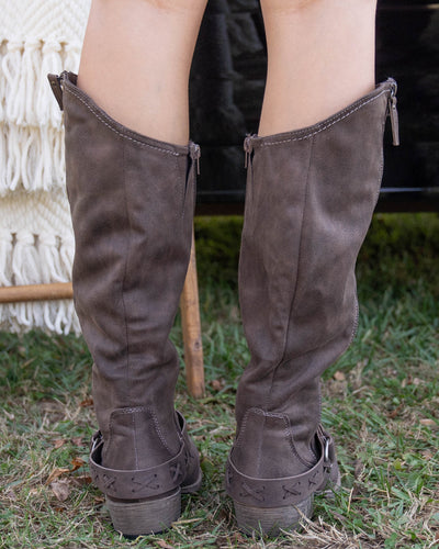Jenni Riding Boot - Smoky Brown