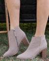 Bonnie Ankle Bootie - Stone