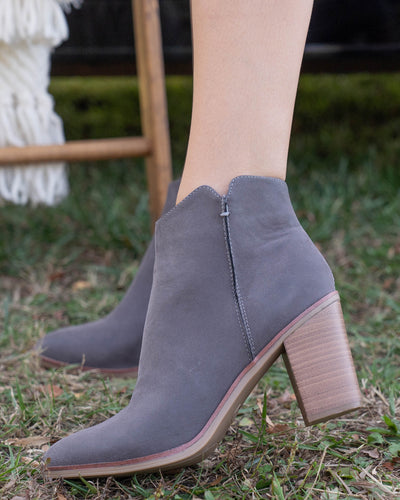 Bonnie Ankle Bootie - Charcoal