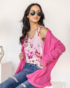 Set On You Cardigan - Bubblegum Pink