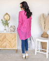 Set On You Cardigan - Bubblegum Pink