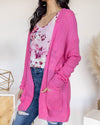 Set On You Cardigan - Bubblegum Pink