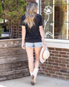 Born Free Graphic Tee - Black