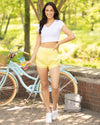 Go Getter V-Neck Top - White