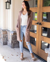 Cozy Comforts Cardigan - Mocha