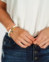 Drew Stackable Bracelet - Gold Multi