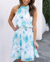 Easily Enchanted Dress - Green