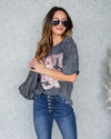 Easy Tiger Graphic Tee - Faded Black