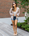 Eloise Button Down Knitted Cardigan - Multi