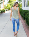 Endless Daydreams Tank - Light Olive