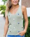 Endless Daydreams Tank - Light Olive