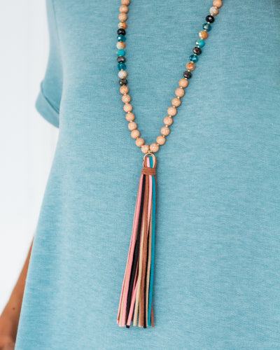 Erica Beaded Necklace - Multi