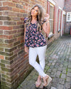 Ever So Sweet Top - Navy