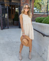 Sandra Pocketed Dress - Cream