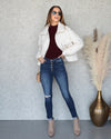 Mackenzie Puffer Jacket - Cream