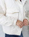 Mackenzie Puffer Jacket - Cream