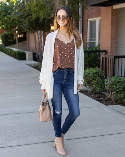 Ellyn Cocoon Cardigan - Cream