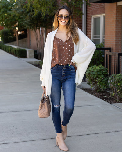 Ellyn Cocoon Cardigan - Cream