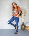 Free Spirit Graphic Tee - Sienna