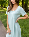Highlight Of My Day Midi Dress - Mint
