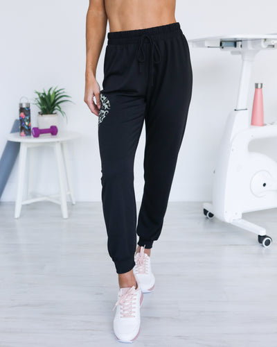 In My Wildest Dreams Joggers - Black