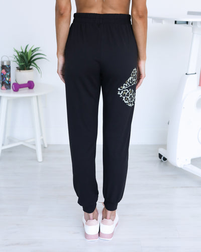 In My Wildest Dreams Joggers - Black