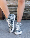 Jess High Top Sneakers - Camo