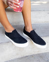 Juliette Slip On Sneakers - Black