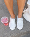 Juliette Slip On Sneakers - White