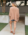Katerina Oversized Cocoon Cardigan - Mocha