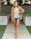 Katerina Oversized Cocoon Cardigan - Mocha