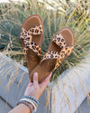 Katie Slide Sandals - Leopard