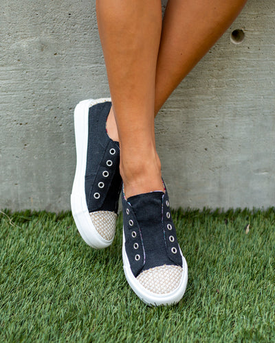 Kerri Slip On Sneaker - Black