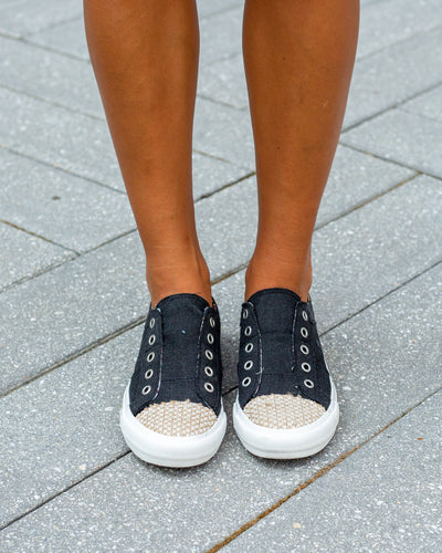 Kerri Slip On Sneaker - Black