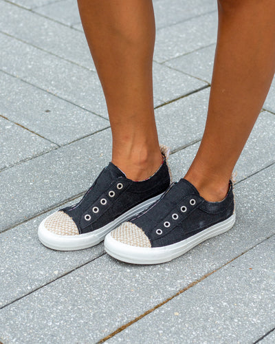 Kerri Slip On Sneaker - Black